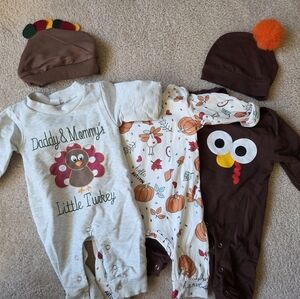 Thanksgiving Baby Outfit Set, 0-3month